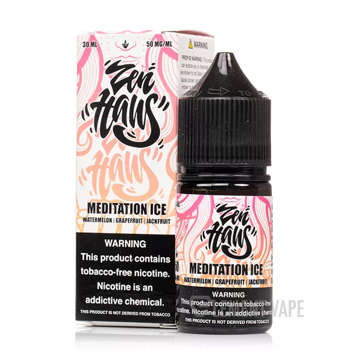 Meditation ICE - Zen Haus SALTS - 30mL