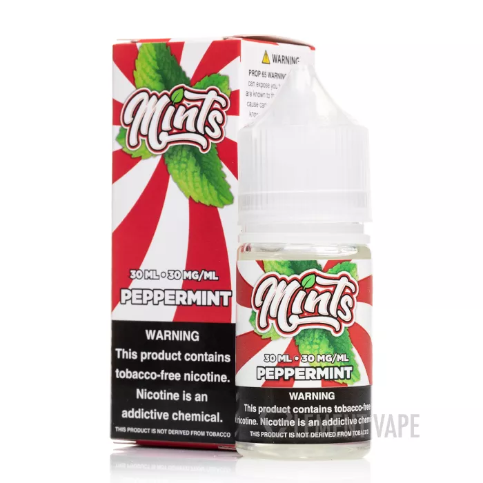 Peppermint Salts - Mints Vape Co - 30mL
