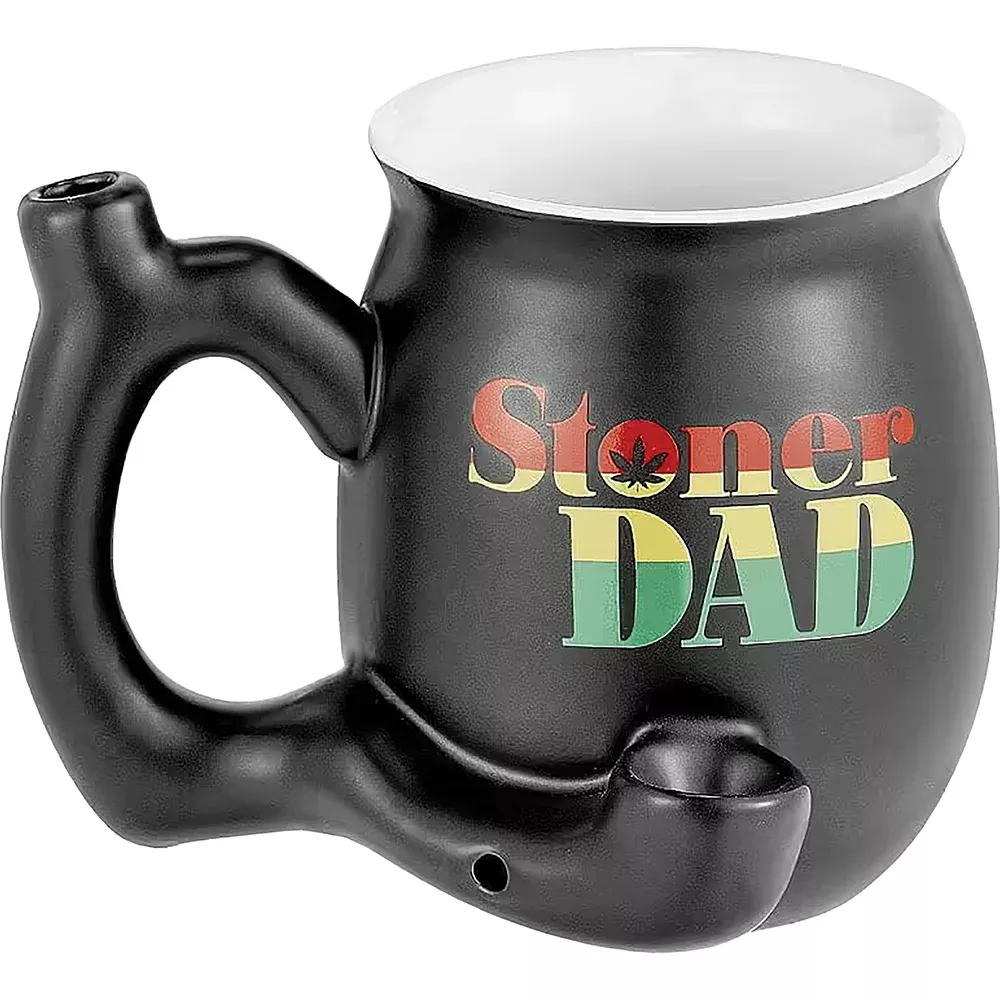 'Stoner Dad' Pipe Mug (Rasta)