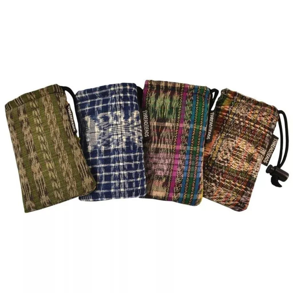 Thread Heads Drawstring Padded Pouch